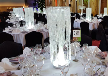 Crystal Table Chandeliers