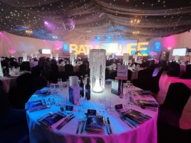 LED table centrepieces bath life awards6