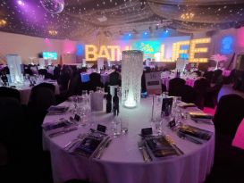 LED table centrepieces bath life awards7