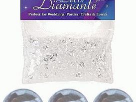 clear diamante