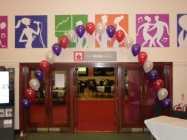 entrance pearl arch benn hall