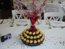 ferrero table display