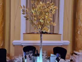 gold leaf centrepiece2