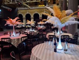 ostrich feather tablecentres billingsgate4