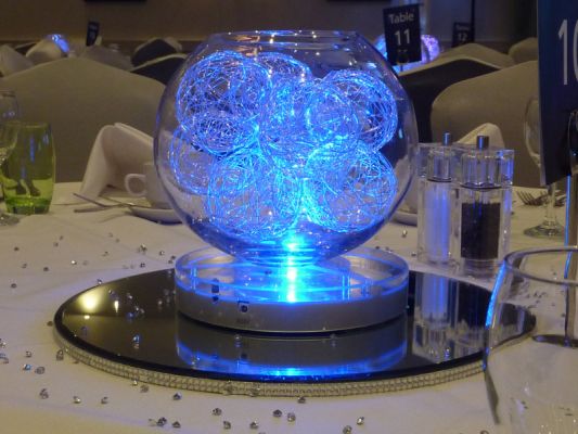 BUBBLE BOWLS CENTREPIECE