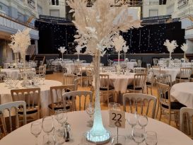 white tree centrepieces bhx town hall2